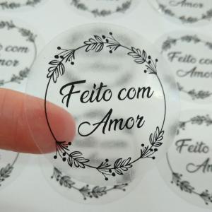 ADESIVO TRANSPARENTE COM CORTE      